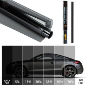 High Performance 20% VLT Auto Window Tinting Film For Two Window